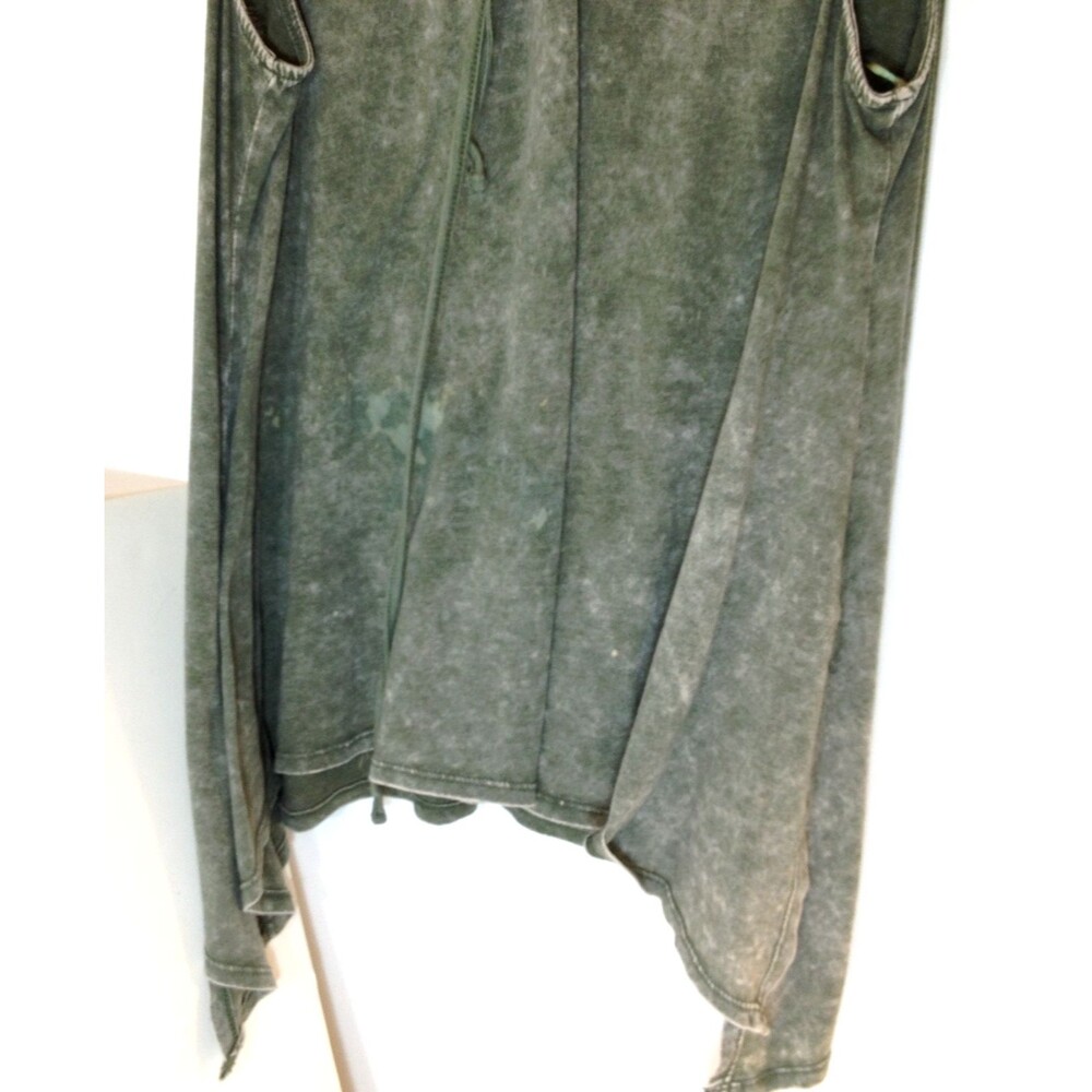 Womens Rock & Republic String Tie V Neck Sz L Tye Dye Tunic Top - Picture 3 of 7